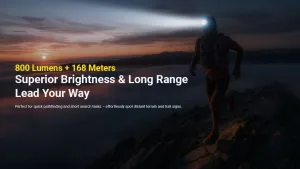 High CRI Three Color Temperatures Lightweight Trail Running Headlamp in Kenya
