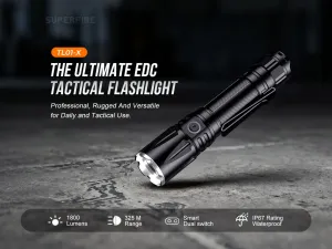 Klarus Rechargeable Tactical Flashlight in Kenya
