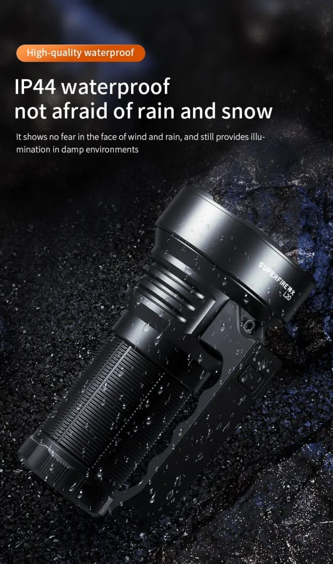 SUPERFIRE L20 60W High-Intensity Searchlight in Kenya