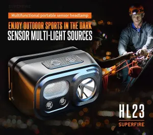 SUPERFIRE HL23/HL23-A/HL23-S /HL23-X USB Rechargeable Headlamp in Kenya