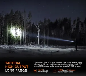 TF01 Long Range Tactical Flashlight in Kenya